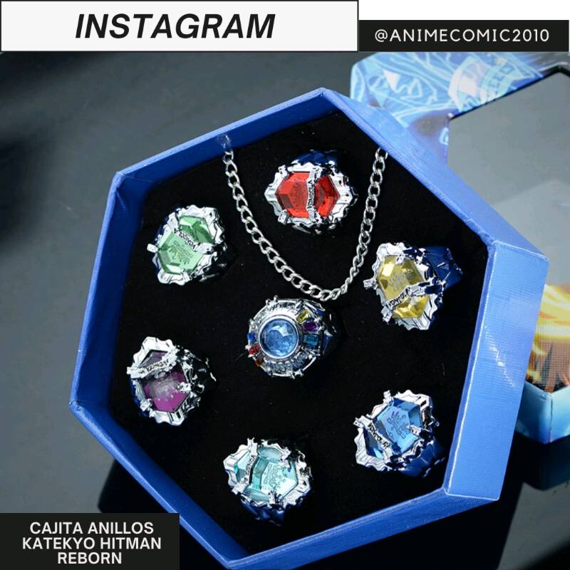 Anillos de katekyo hitman reborn sales