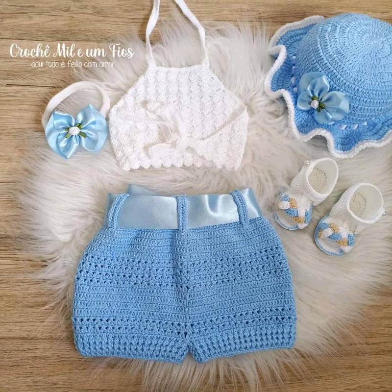 Conjuntos para beb en crochet. en Bucaramanga