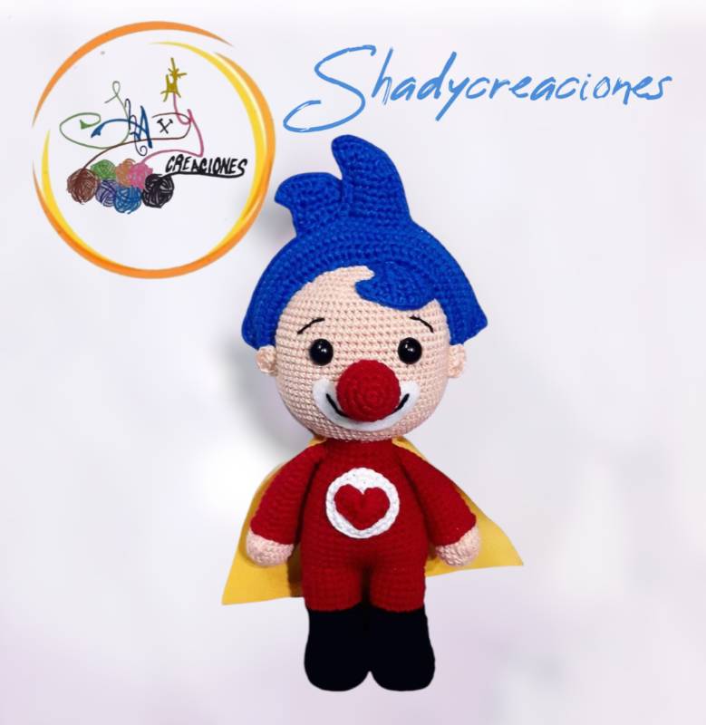 Amigurumi payaso plim 2025 plim