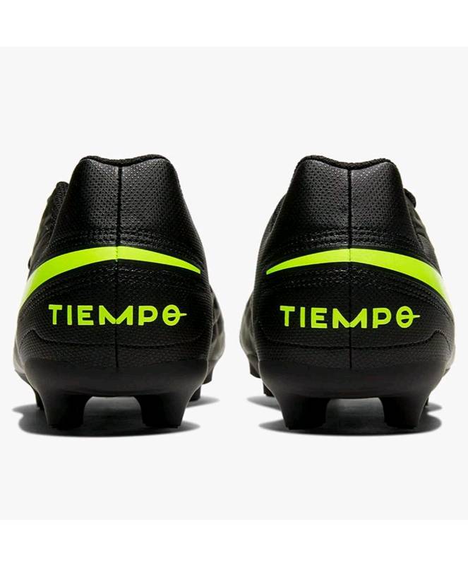 Nike tiempo hotsell negro con verde