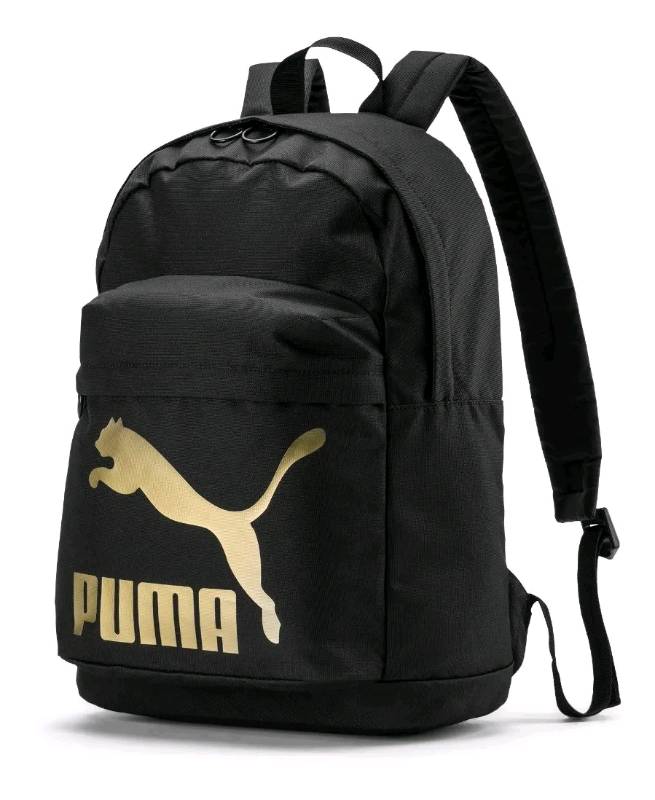 MOCHILA PUMA 100 Original Logo Dorado