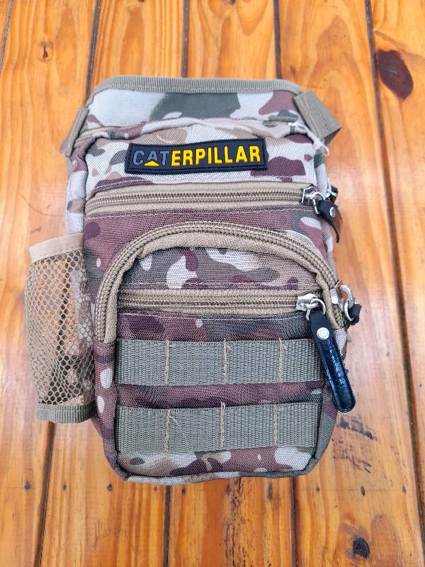 Morral caterpillar hombre clearance