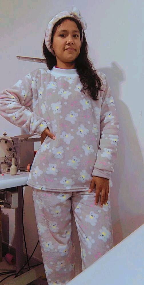 Pijama de felpa mujer on sale