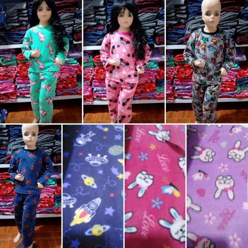 Pijamas de 2025 micropolar niños