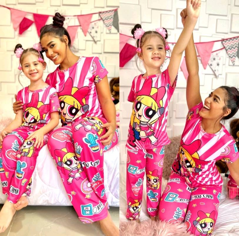 Pijamas mamá top e hija