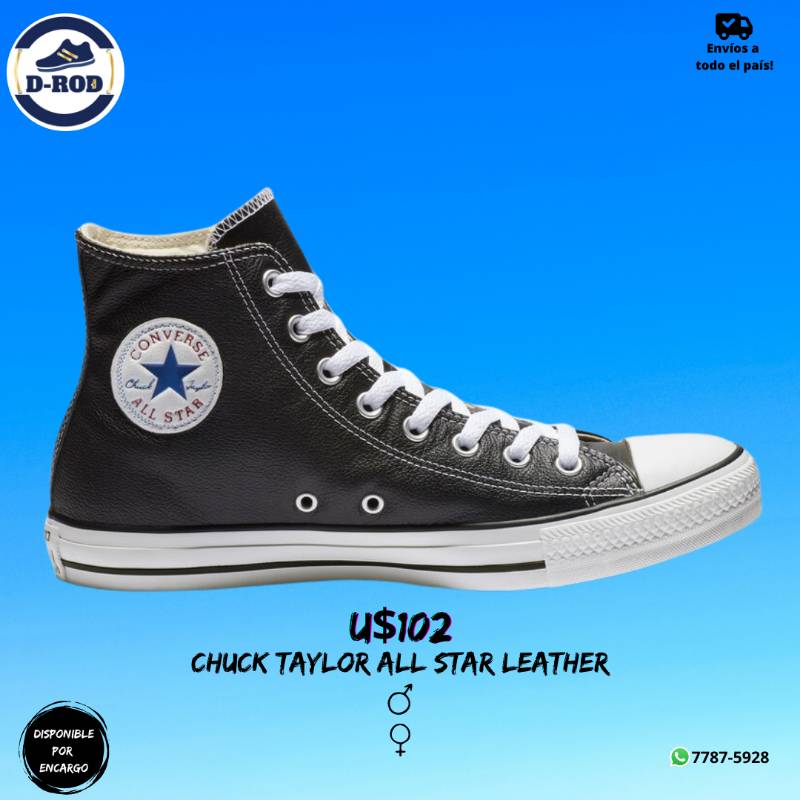 Converse discount botin cuero
