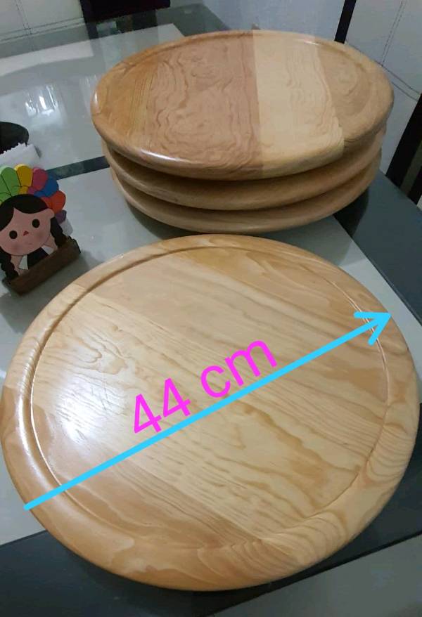 Tabla giratoria para comedor de madera en Tlalnepantla