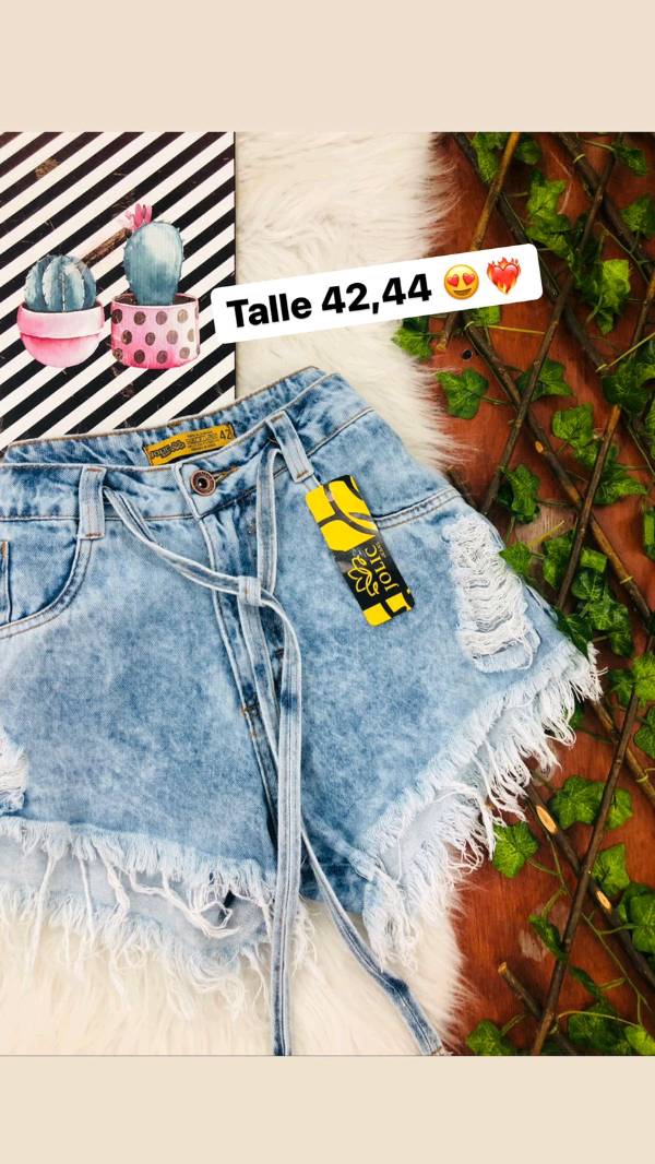 Short Jeans 36 al 48 en Fernando de la Mora