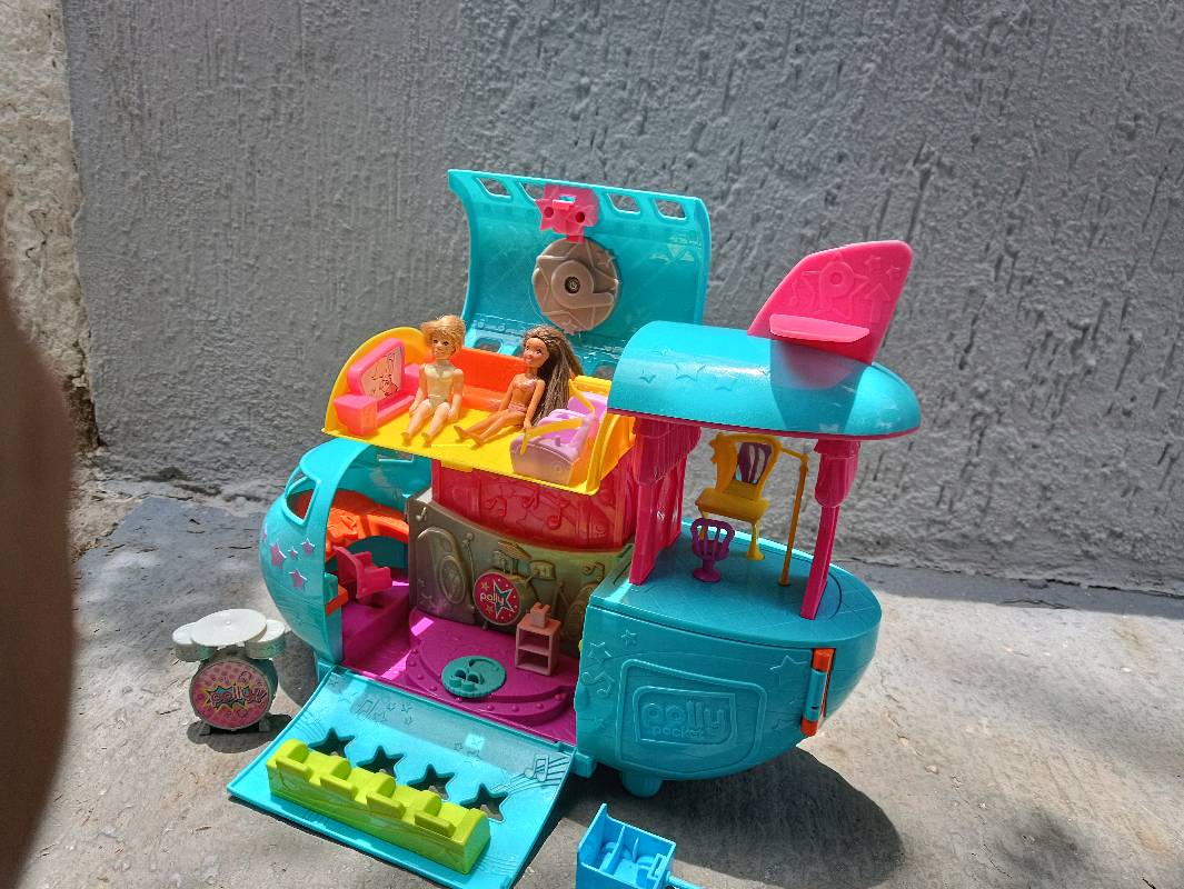 Avion de polly pocket top precio