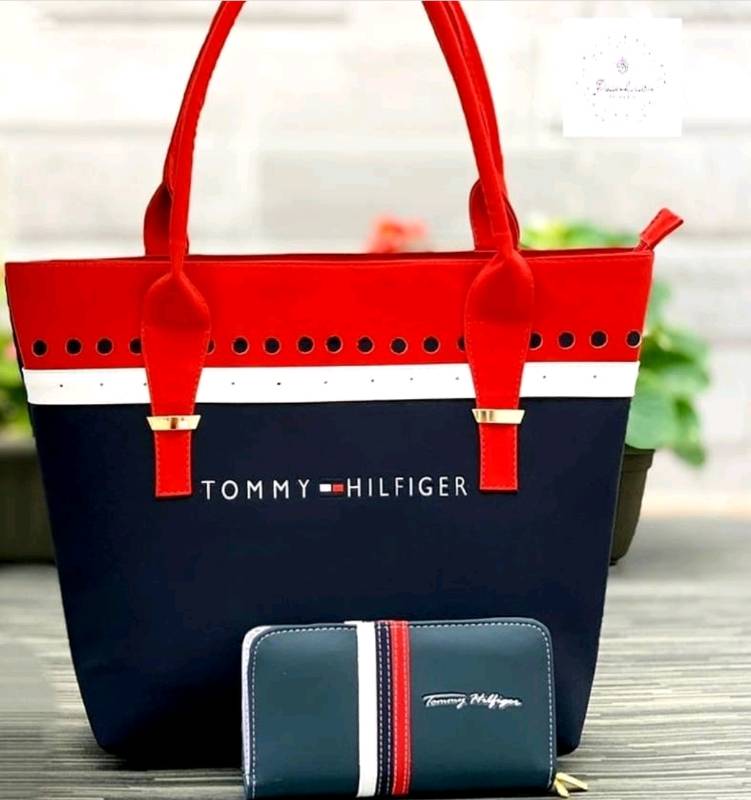 Cartera tommy hilfiger hotsell roja