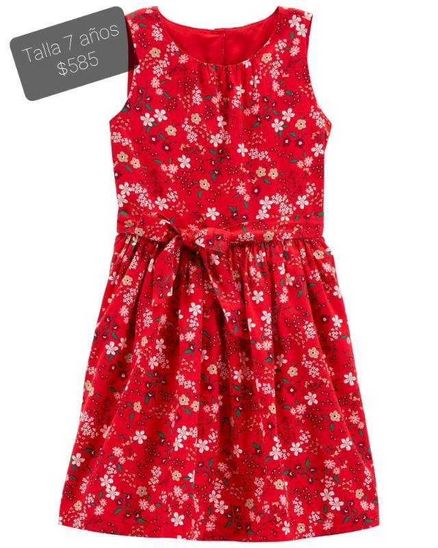 Talla 7 en sale vestido