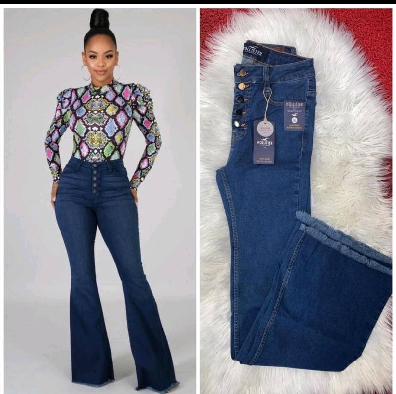 Pantalones basta ancha jeans deals