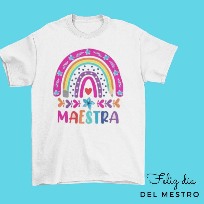 PLAYERA D A DEL MAESTRO MAESTRA