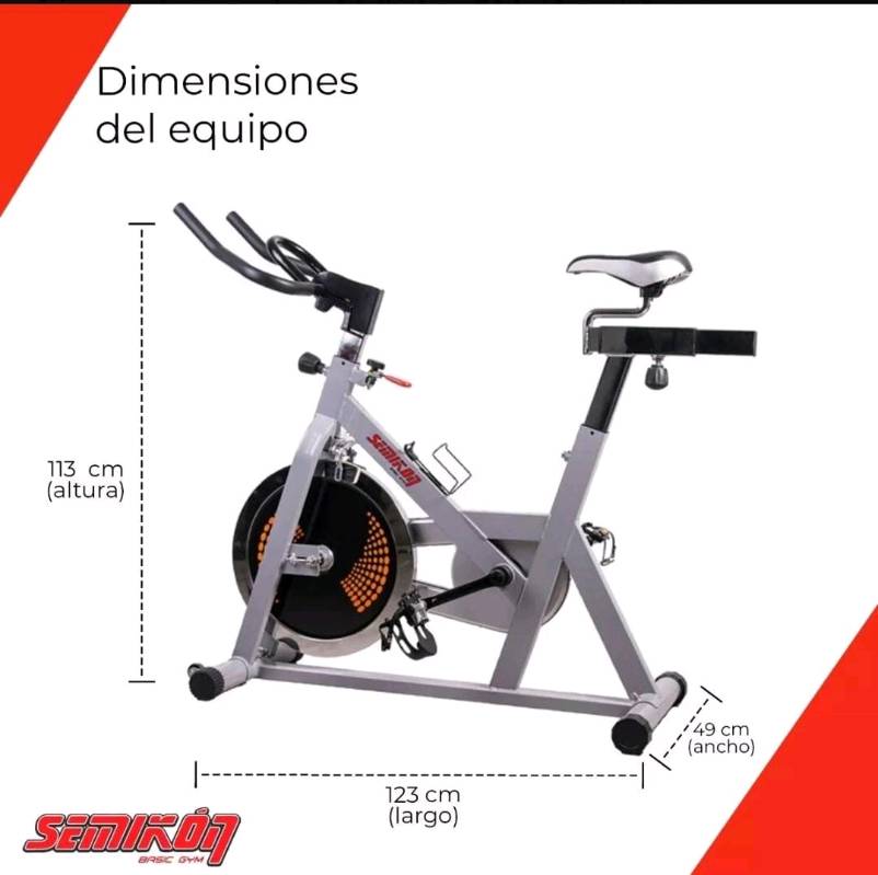 Bicicleta fija semikon discount precio