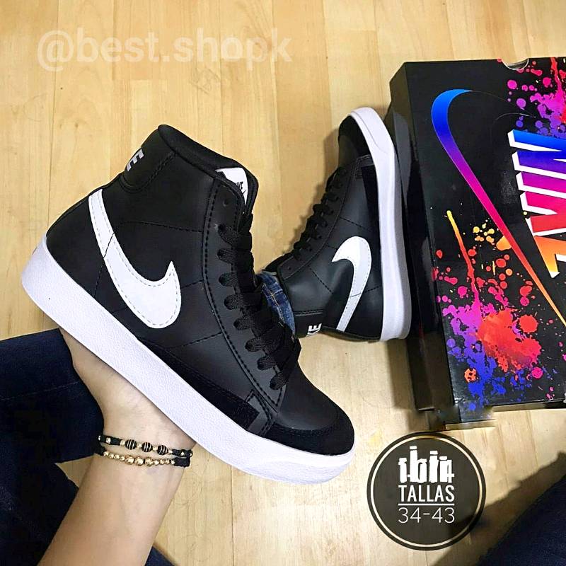 Nike best sale botines negros