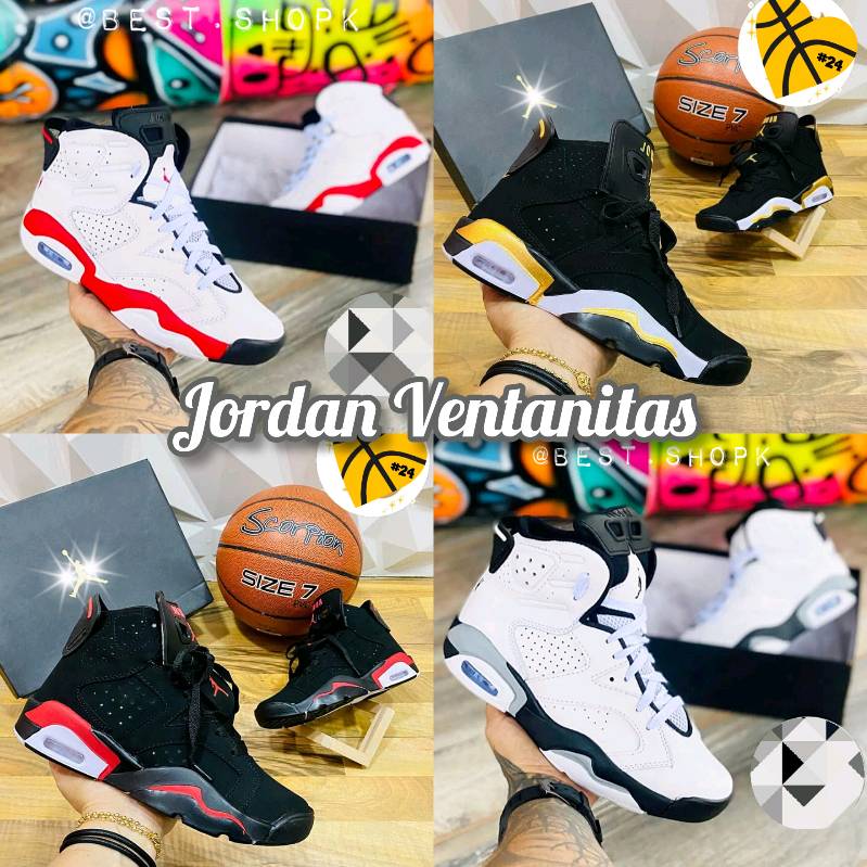 Zapatos jordan ventanitas online