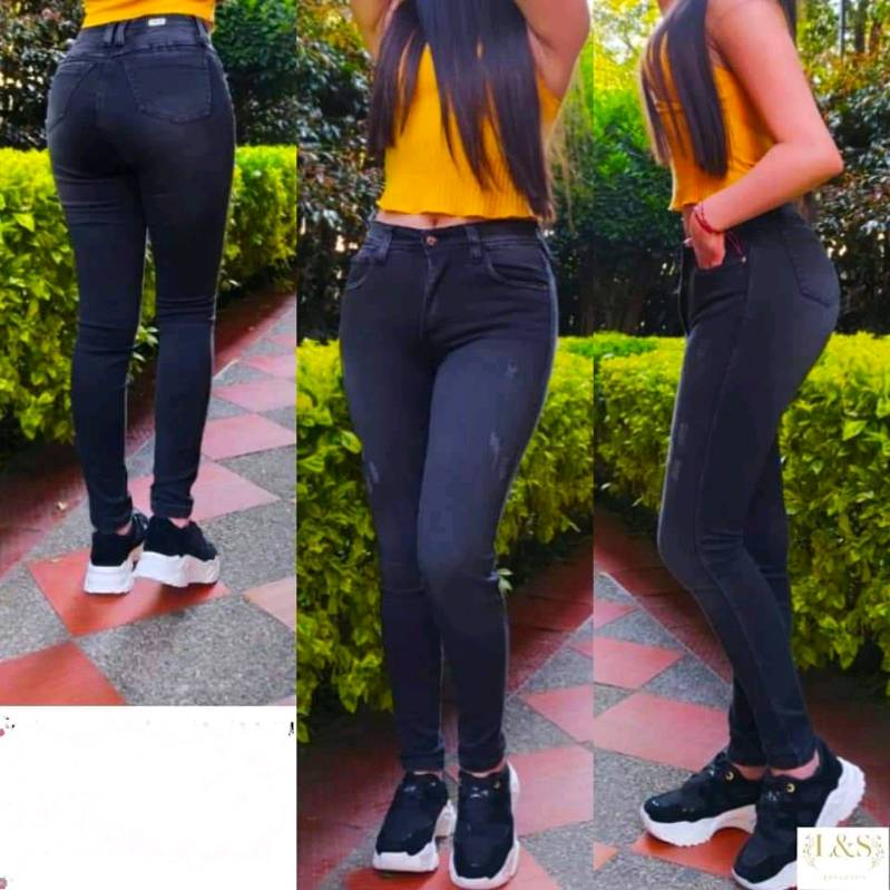 Jeans de dama corte discount alto