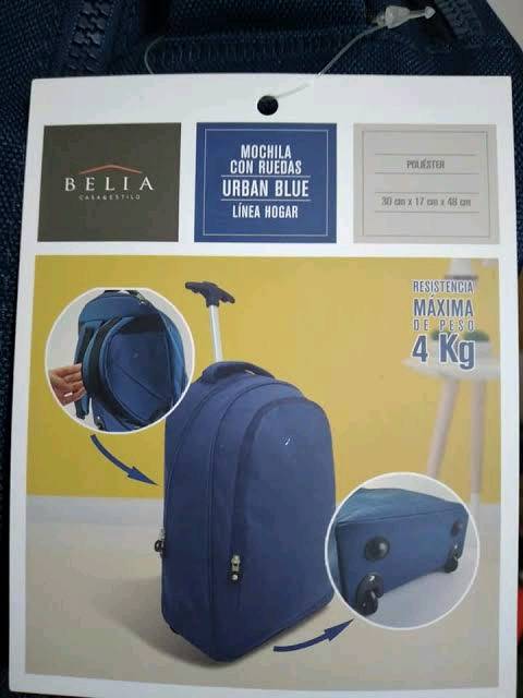 Mochila con ruedas urban blue clearance
