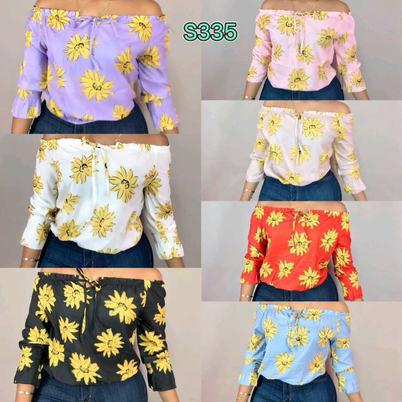 Blusas floreadas deals