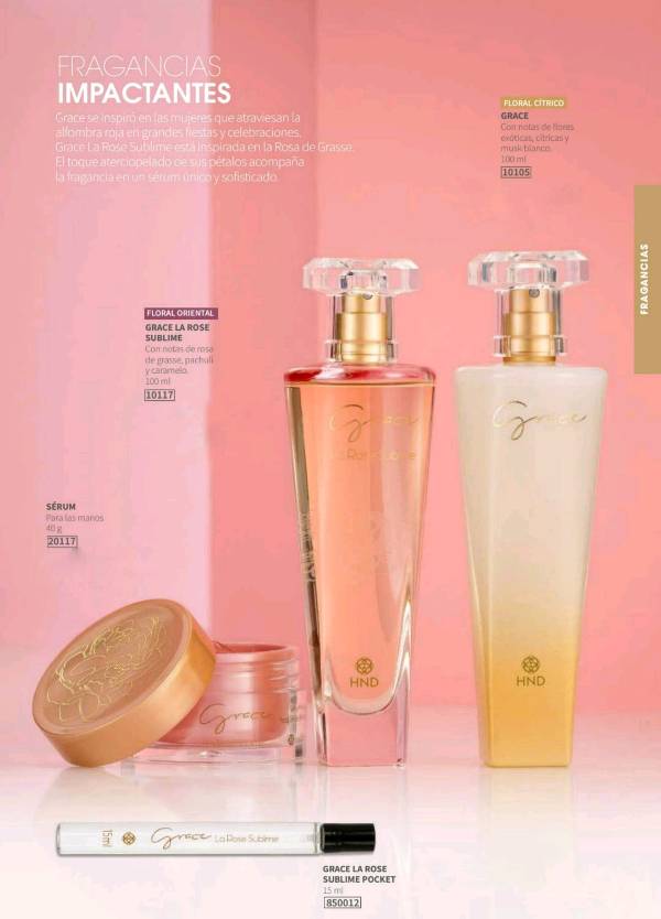 GRACE GRACE LA ROSA SUBLIME SERUM para las Manos en Lima