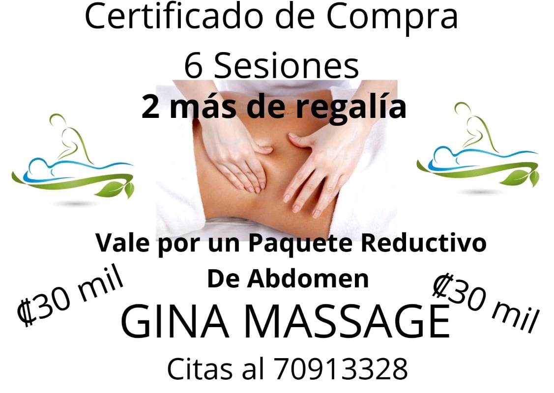 Precio new arrivals masaje reductivo