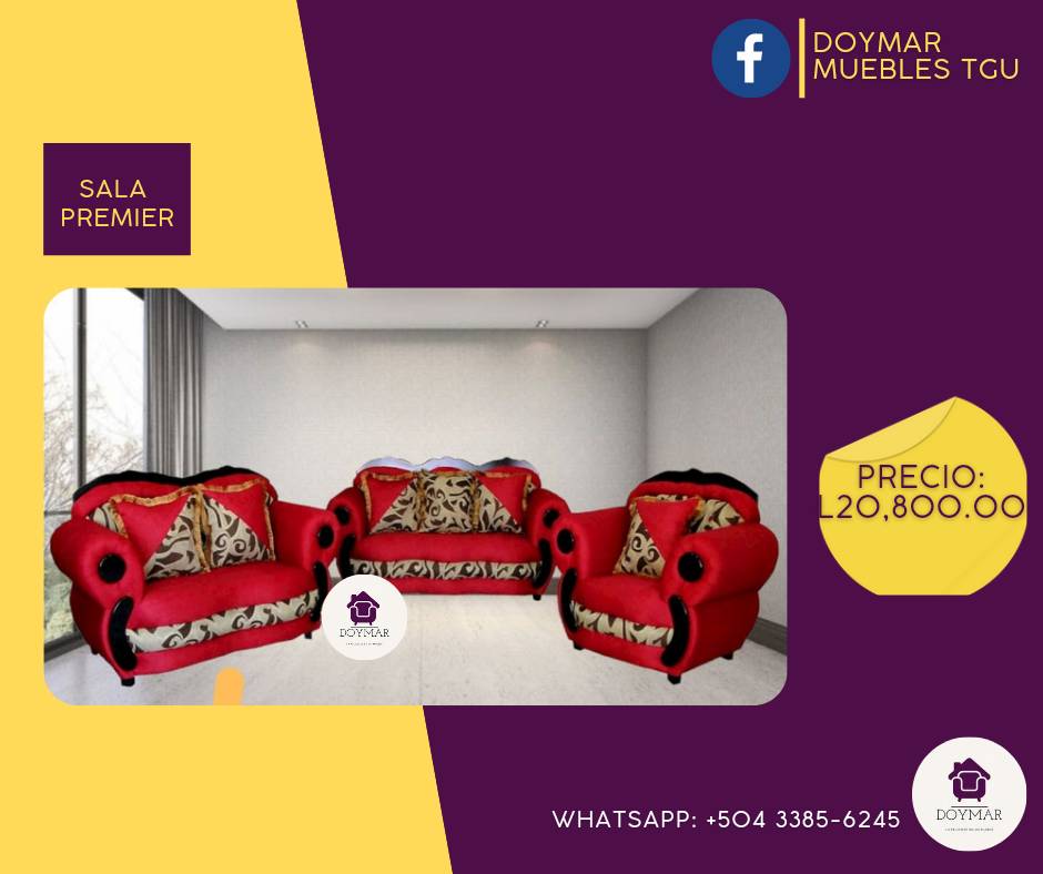 Mueble Sala Premier en Tegucigalpa
