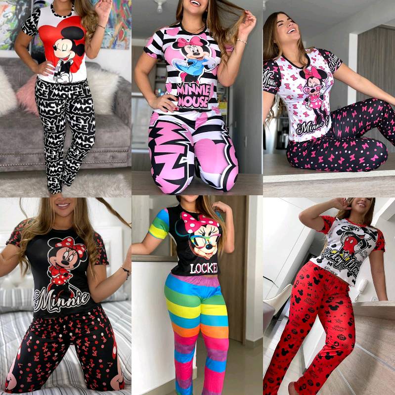 Pijamas para dama pantalón largo outlet