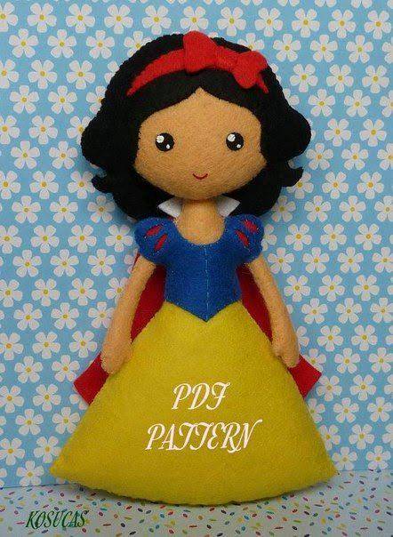 Muñecas de fieltro princesas outlet