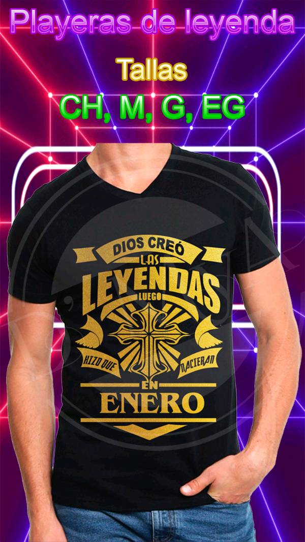Playeras Leyendas 1