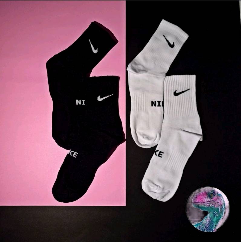 Media best sale nike negra