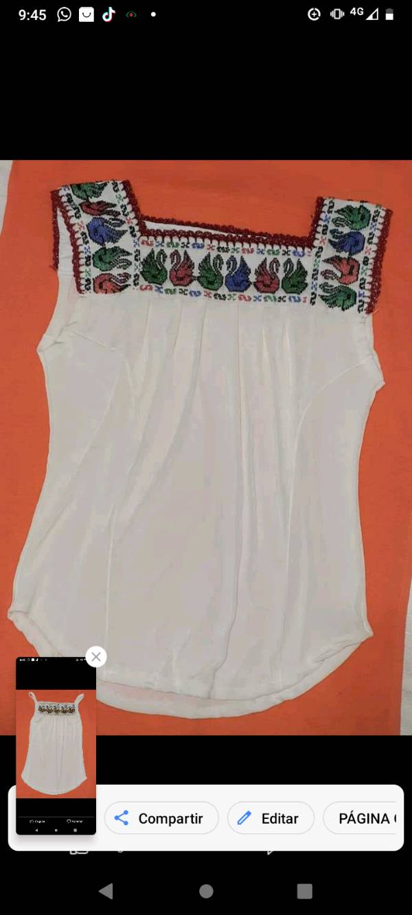 Blusas con deals chaquiras