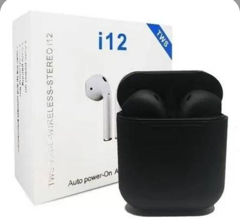 Audifonos i12 on sale negro