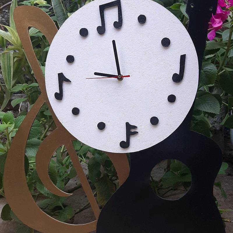 Reloj de pared new arrivals hecho a mano