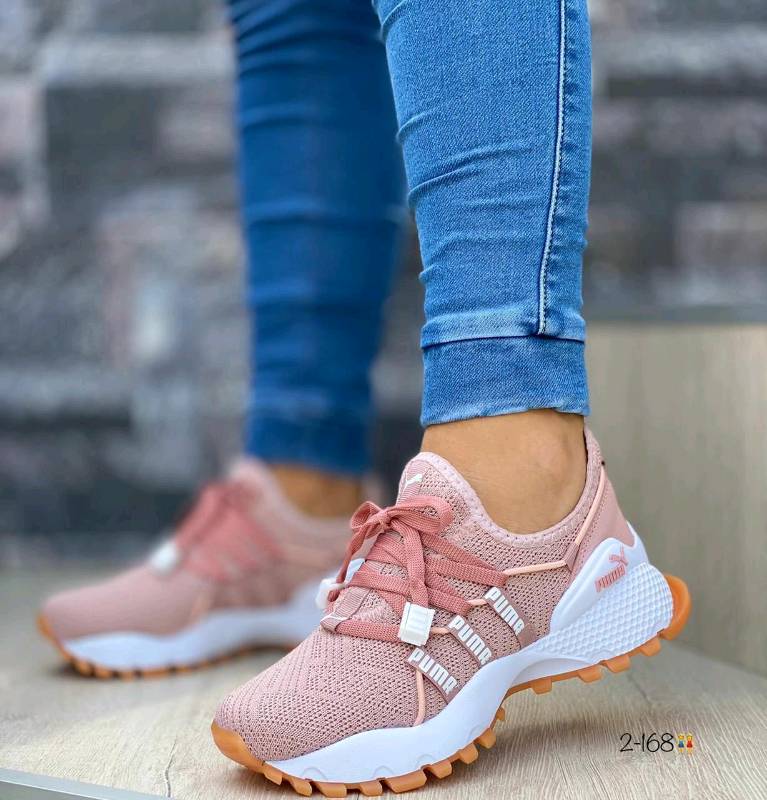 Zapatos puma colombianos on sale rosa