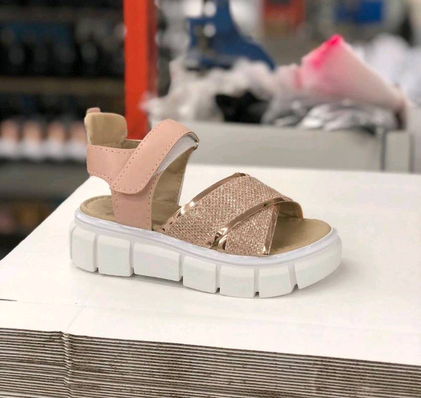 Sandali new arrivals glitter rosa