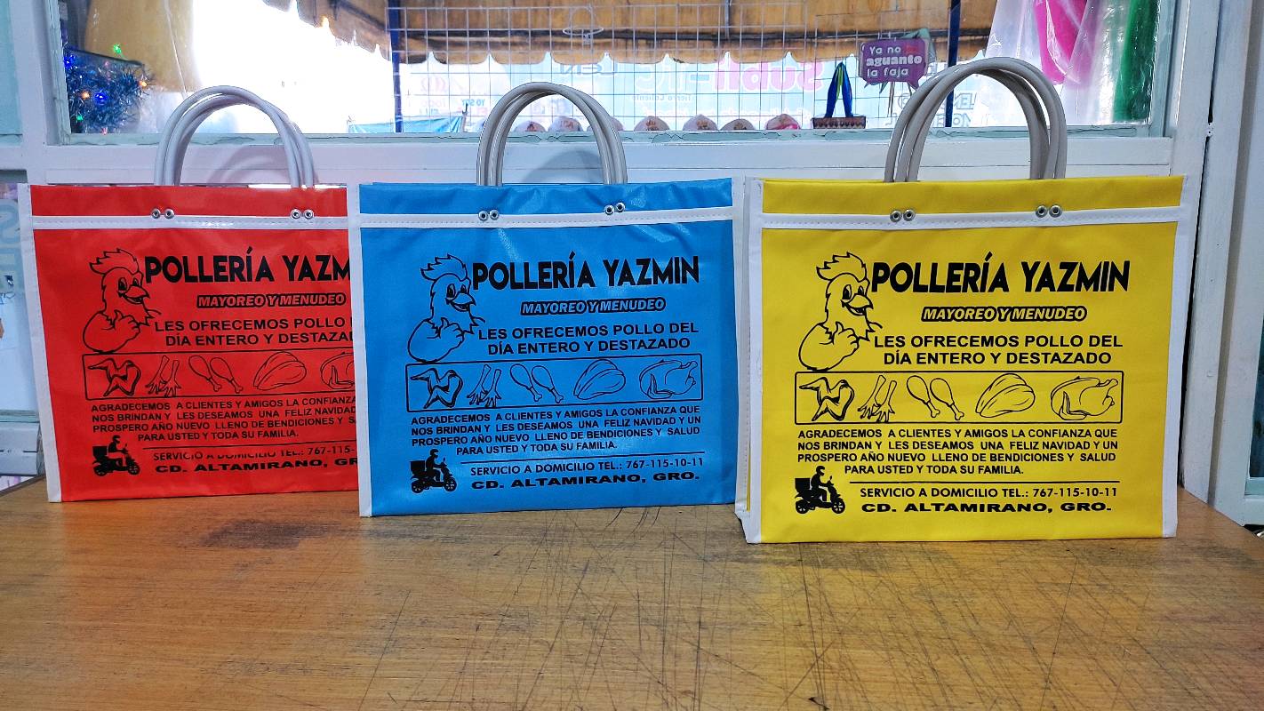 Bolsa de mandado de canasta tama o mediano en Tlapehuala