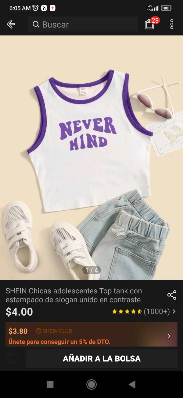 Ropa shein shop para adolescentes