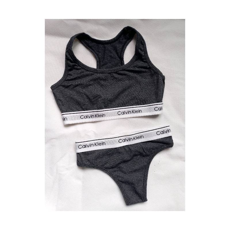 Conjunto calvin klein gris cheap