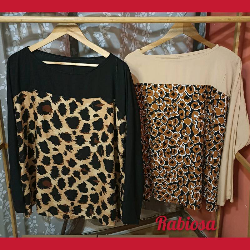 Blusas hot sale estampadas combinadas