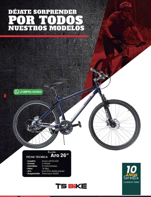 Ts bike aro 26 precio outlet