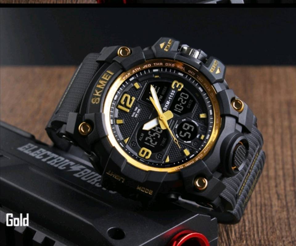 Skmei 1155 gold sales