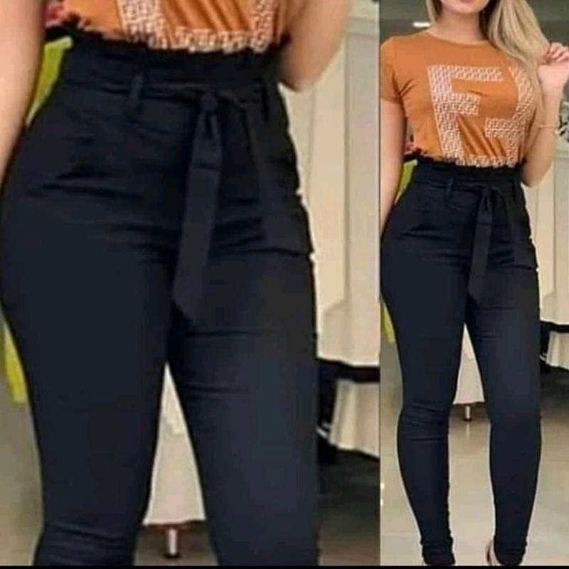 Pantalon bengalina con lazo best sale