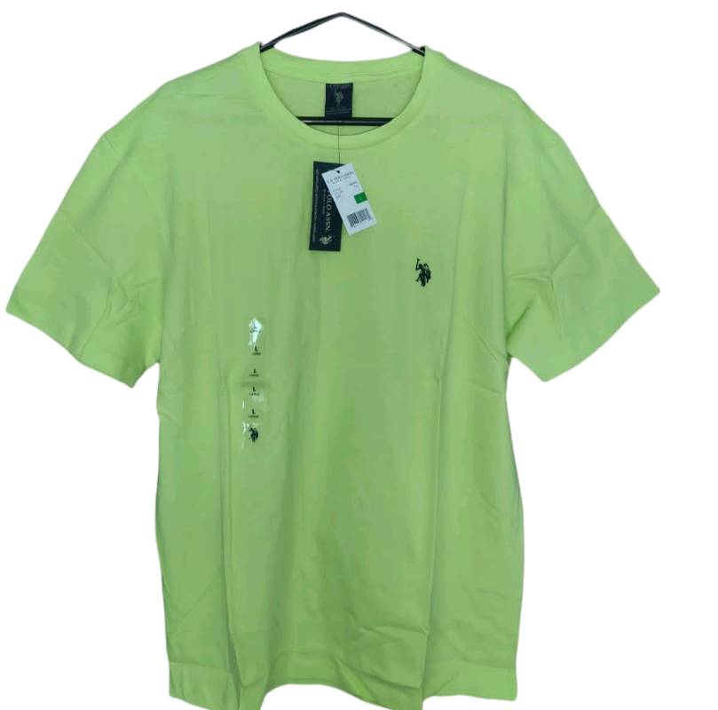 Camiseta Polo ASSN verde agua
