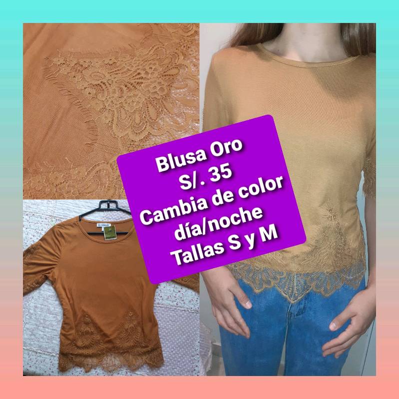 Blusa que store cambia de color