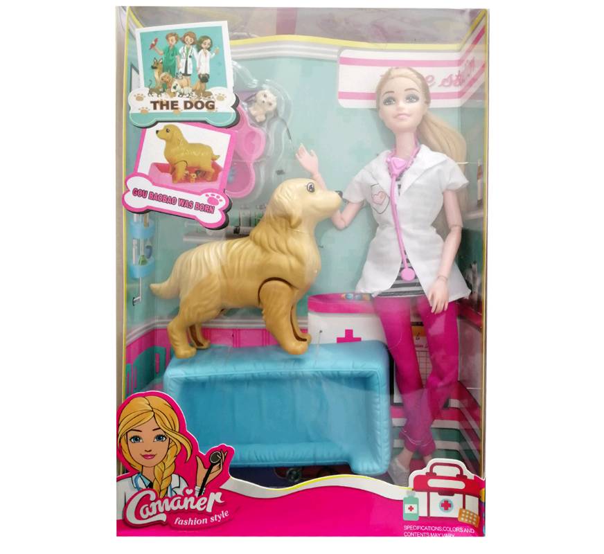 Muñeca barbie on sale veterinaria