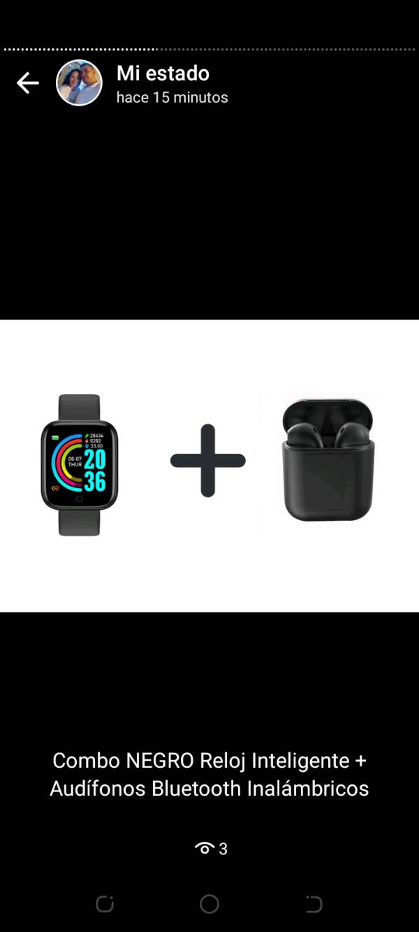 Reloj inteligente best sale con audifonos bluetooth
