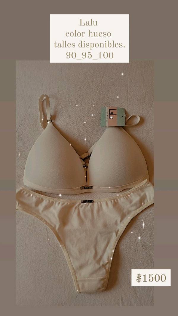 Lalu color hueso talle 90 en Castelar