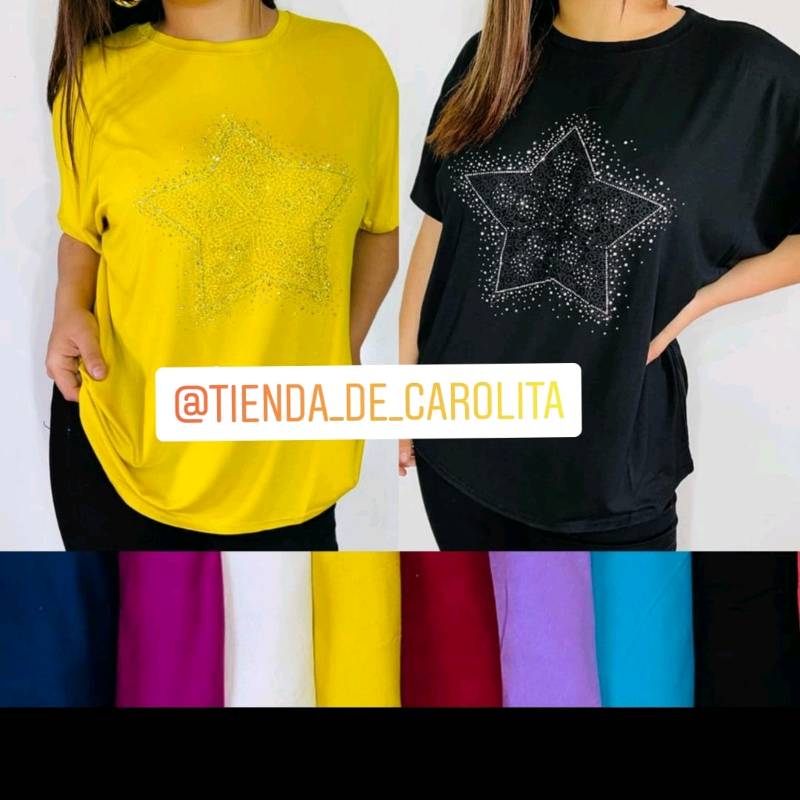 Poleras top extra lindas