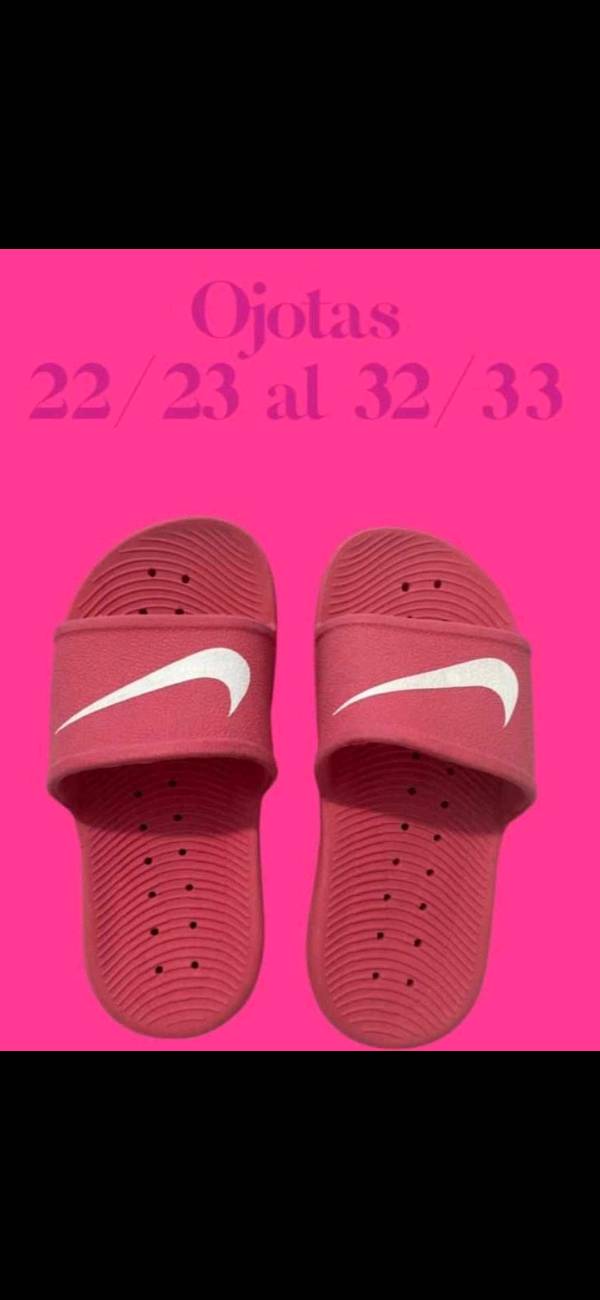 Ojotas nike clearance de dos colores