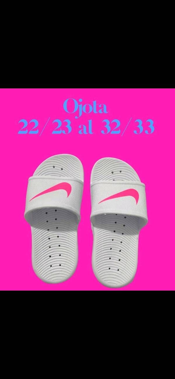 Ojotas nike blancas shop